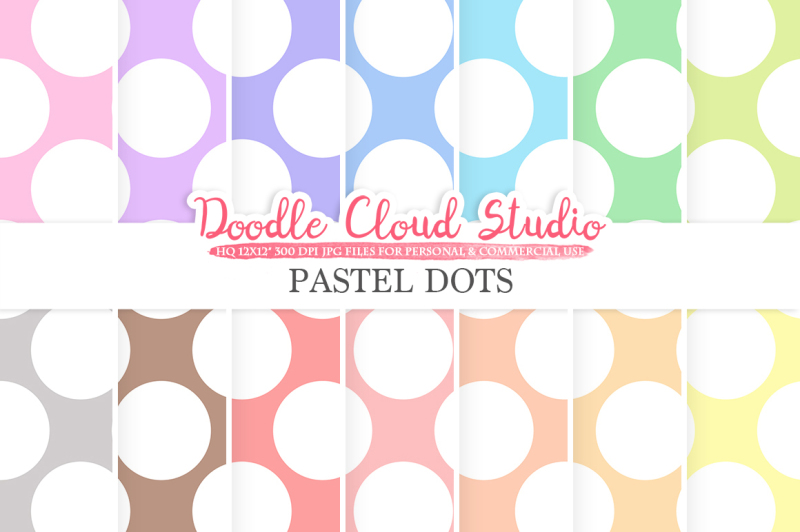 pastel-circles-digital-paper-big-polkadot-pattern-digital-circles-pastel-background-instant-download-for-personal-and-commercial-use
