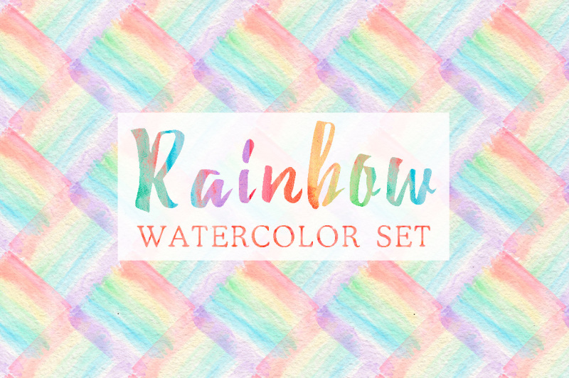 rainbow-watercolor-seamless-pattern
