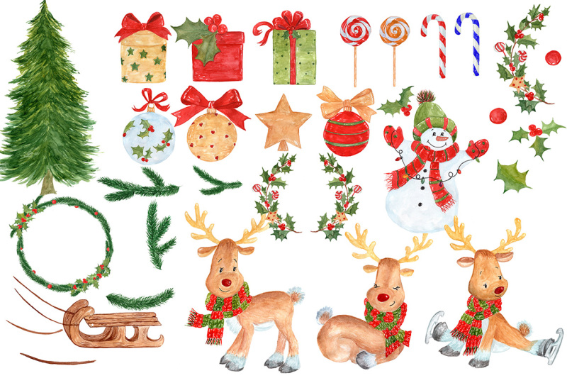 watercolor-christmas-kids-clipart