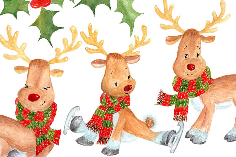 watercolor-christmas-kids-clipart