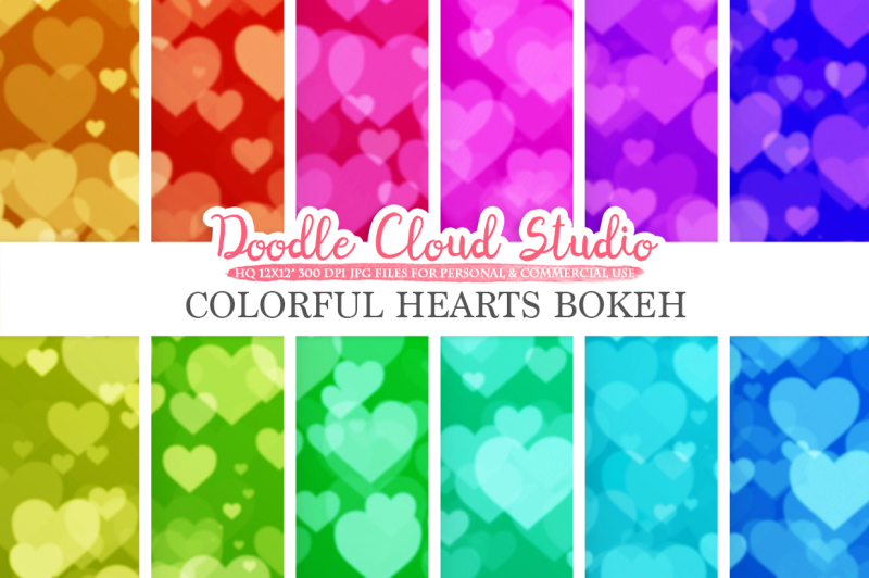 colorful-hearts-bokeh-digital-paper-colorful-bokeh-overlay-rainbow-heart-bokeh-backgrounds-instant-download-for-personal-and-commercial-use