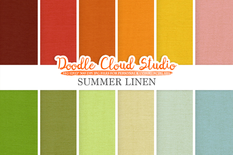 colorful-summer-linen-fabric-digital-paper-pack-colorful-bright-backgrounds-linen-jute-canvas-printables-instant-download-commercial-use