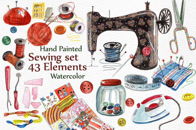 watercolor-sewing-set-clipart