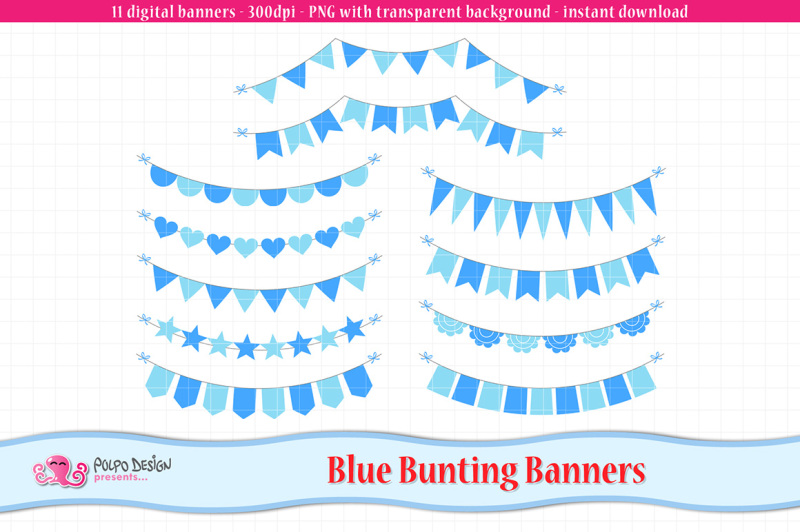 blue-bunting-banners-clipart