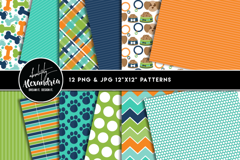 pampered-pooch-graphics-and-patterns-bundle