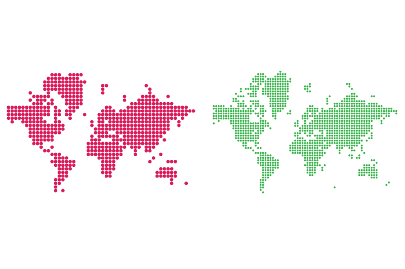 vector-pixel-world-map-infographics