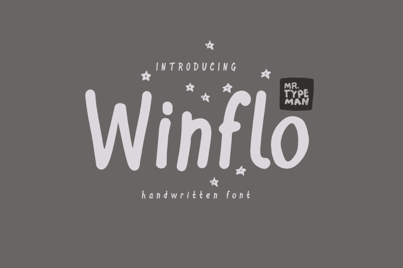 winflo-handwritten-font