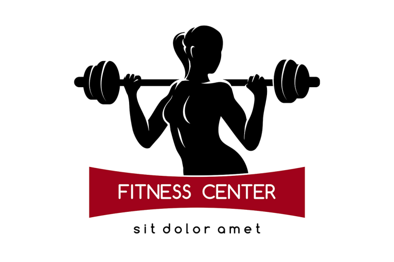 fitness-center-or-gym-logo