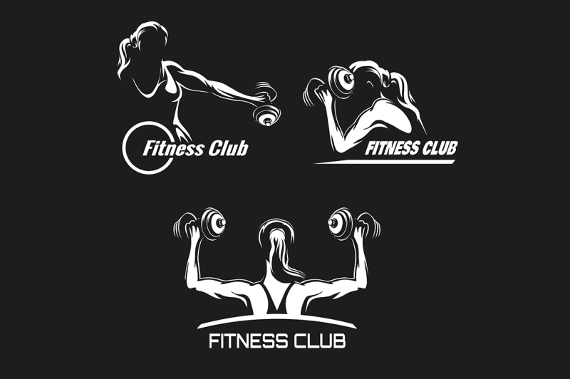 fitness-emblem-set