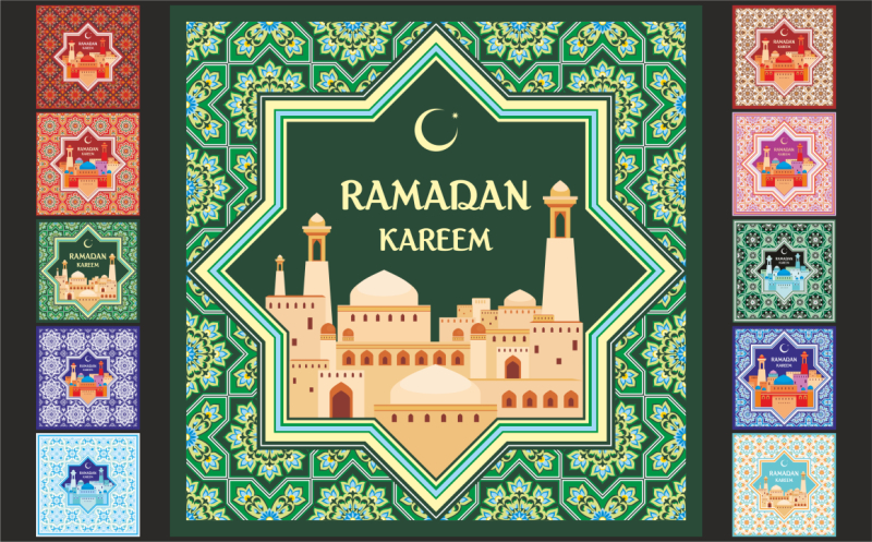 ramadan-greeting-cards-set
