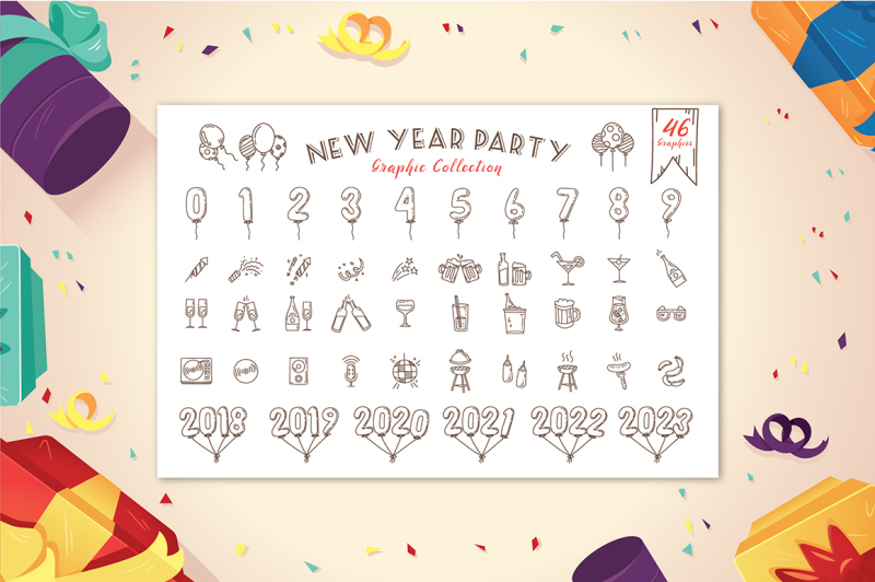party-graphic-pack