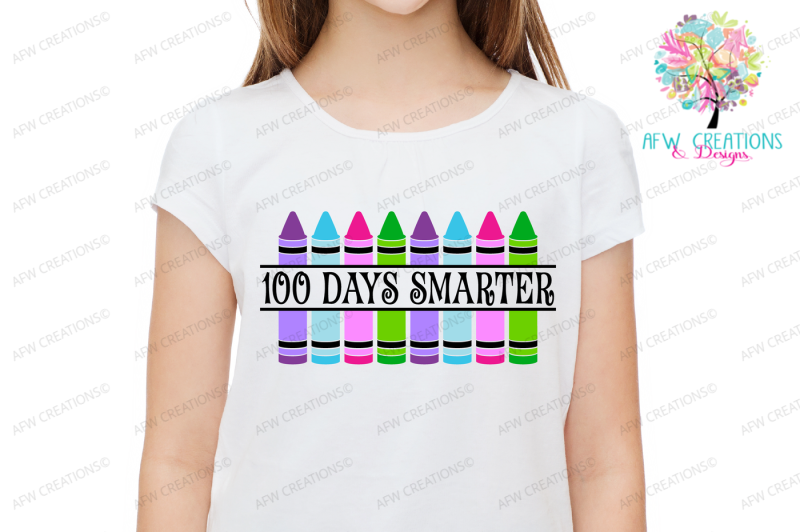 school-100-days-smarter-svg-dxf-eps-cut-file