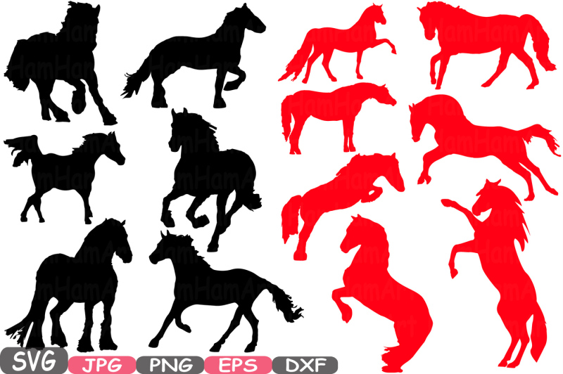 Download Wild Horses Mascot Woodland Monogram Horse Designs ...