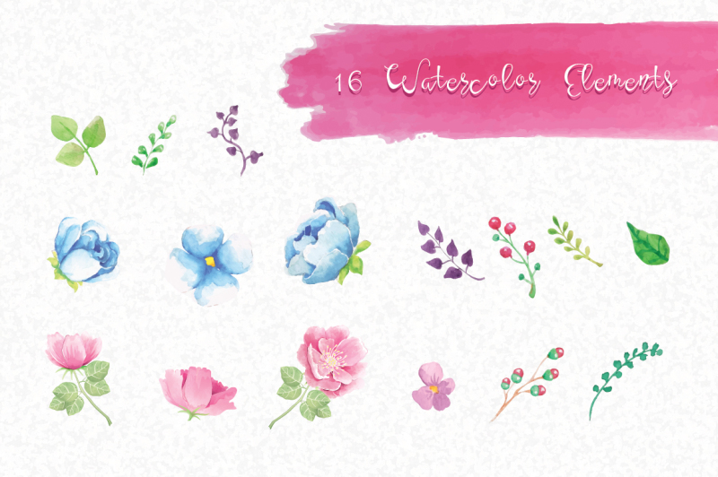 floral-watercolor-collection