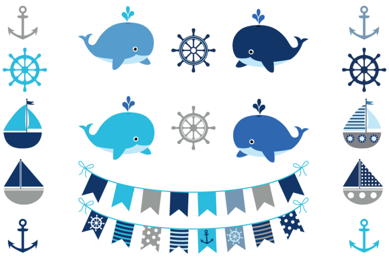 boy-nautical-clipart-grey-blue-nautical-clip-art-boat-whale-anchor-helm-bunting
