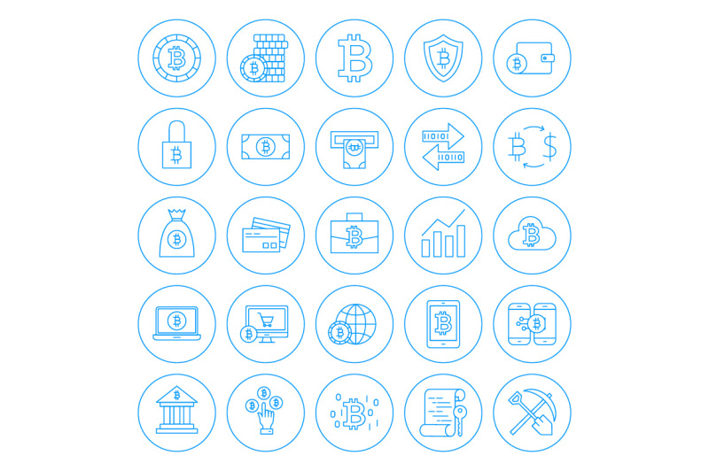 cryptocurrency-line-art-icons