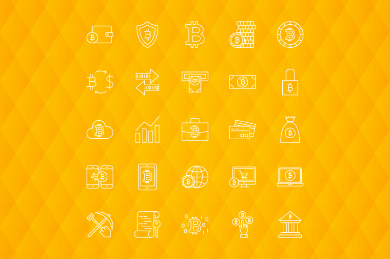 cryptocurrency-line-art-icons