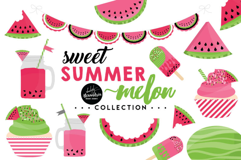 sweet-summer-melon-graphics-and-patterns-bundle