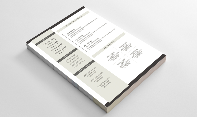2-pages-resume-template