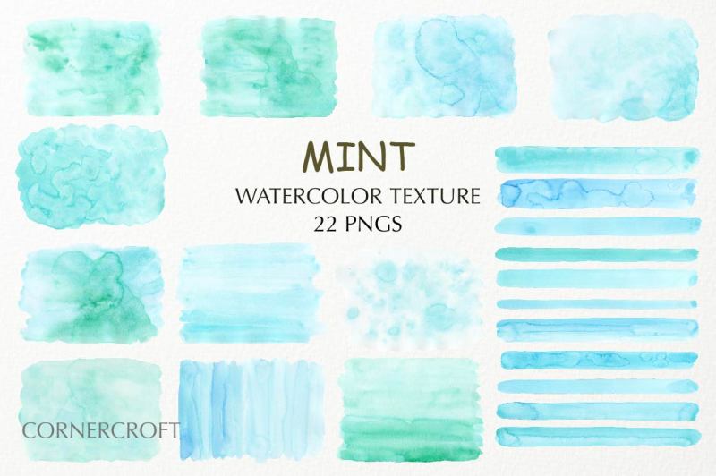 watercolor-texture-mint