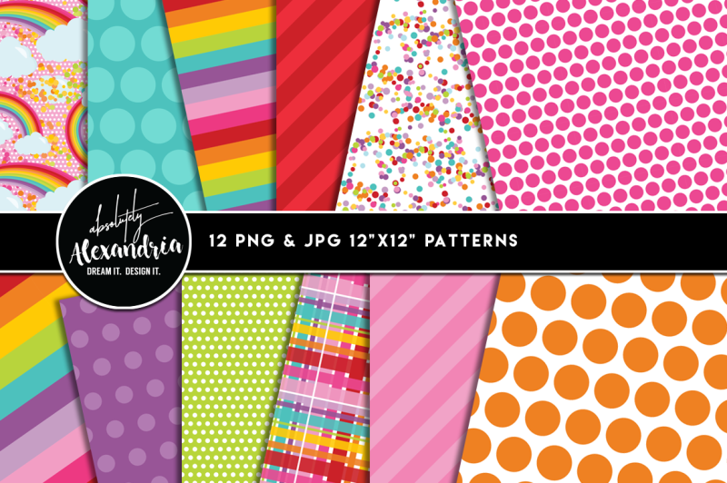 rainbow-wishes-graphics-and-patterns-bundle