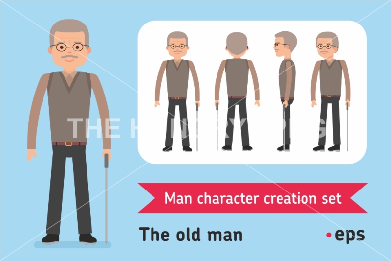the-old-man-man-character-creation-set