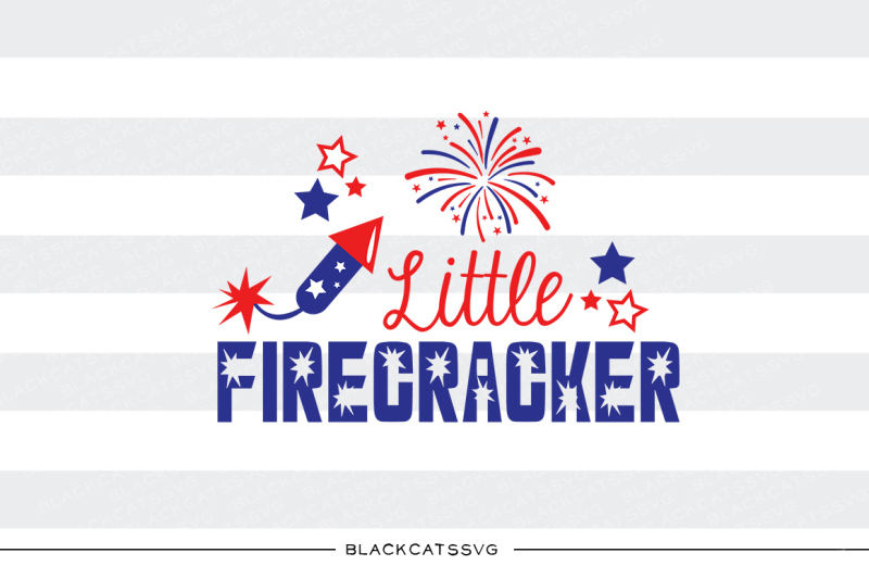 little-firecracker-4th-of-july-svg