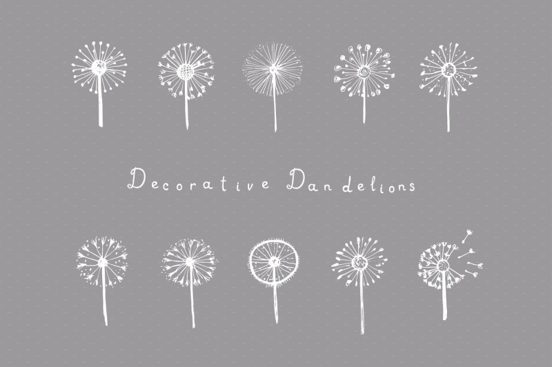 decorative-dandelions-patterns