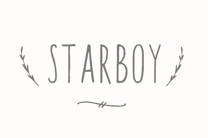 starboy-handwritten-typeface