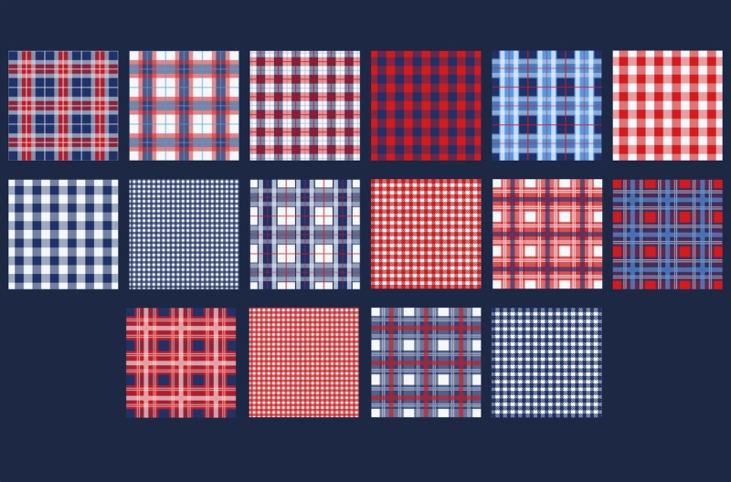 fourth-of-july-plaid-patterns