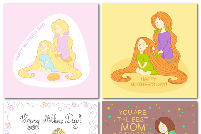 vector-mother-s-day-cards