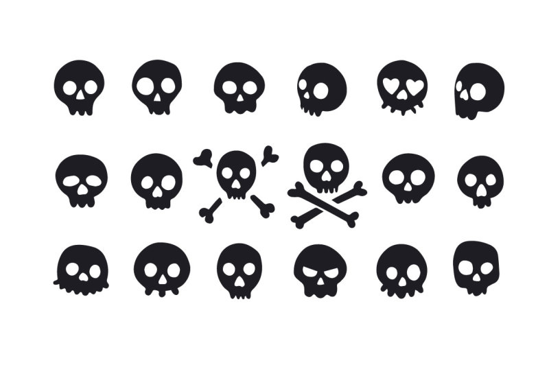 vector-skulls-patterns