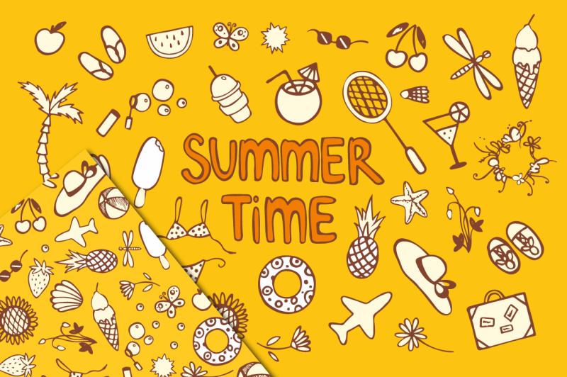 summer-time-icons-pattern