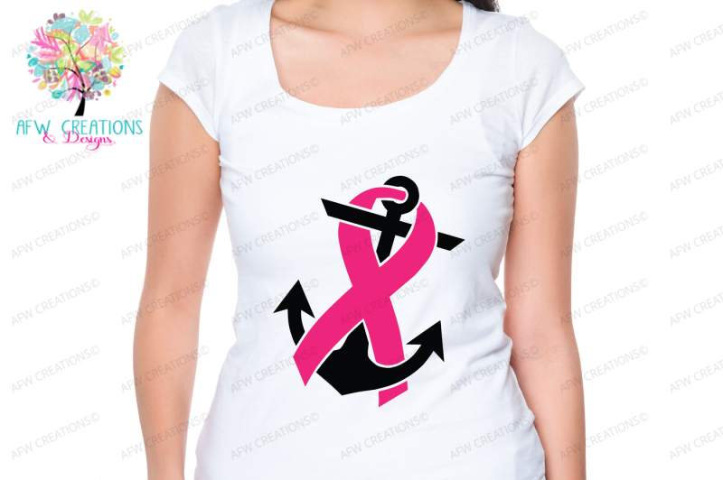 awareness-anchor-svg-dxf-eps-cut-files