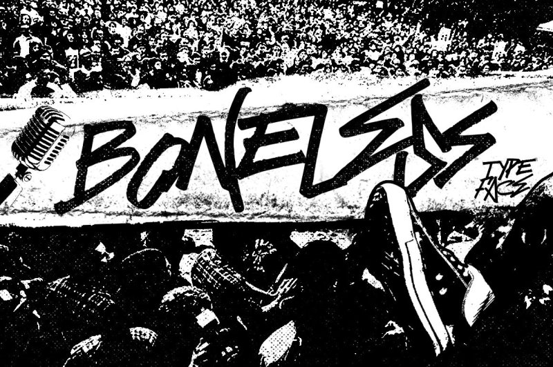 boneless-band-punk-rebel-typeface