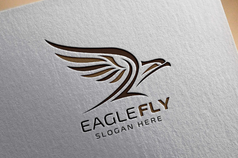eagle-fly-logo-template