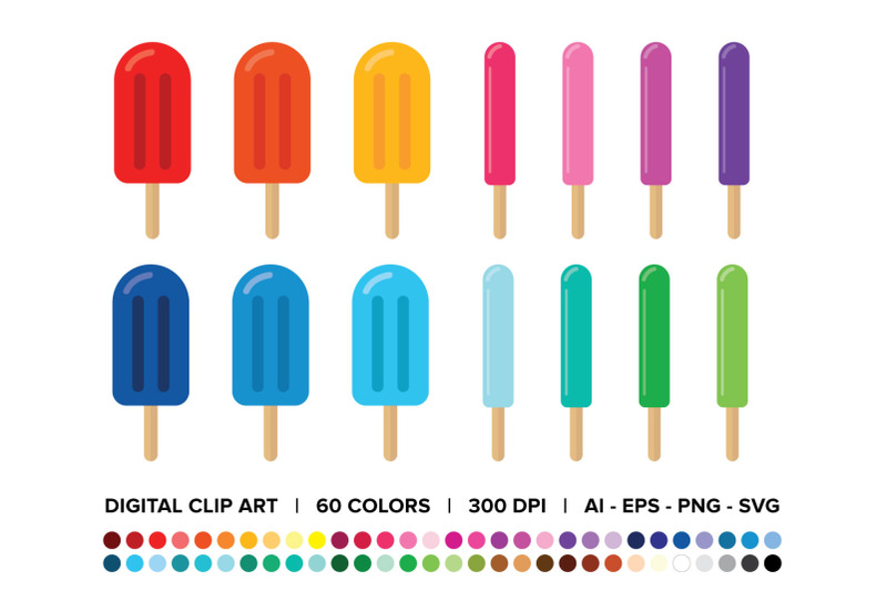 popsicles-amp-ice-pops-clip-art-set