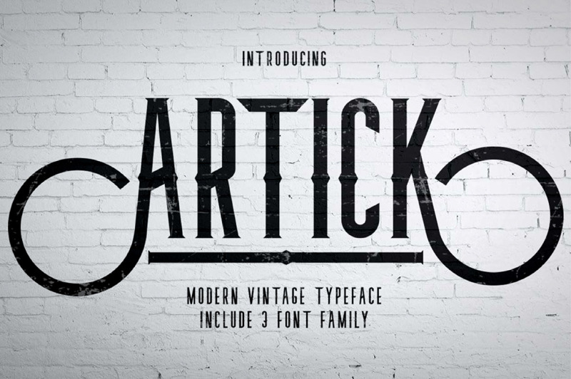 artick-typeface