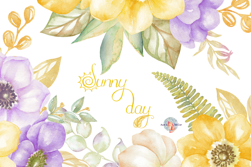 sunny-day-watercolor-clipart