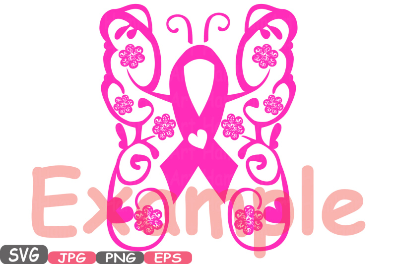 breast-cancer-butterfly-svg-cricut-silhouette-swirl-props-cutting-files-awareness-circle-split-survivor-clipart-digital-vinyl-sale-515s