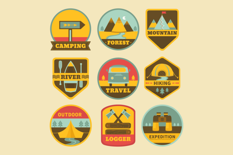 18-camping-logos-badges-templates