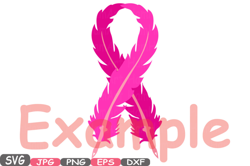 breast-cancer-birds-feathers-svg-cricut-silhouette-swirl-props-cutting-files-awareness-circle-split-survivor-clipart-digital-vinyl-dxf-518s