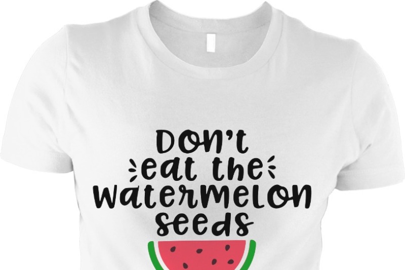 Don T Eat The Watermelon Seeds Pregnancy Svg Dxf Eps Png Cut File Cricut Silhouette By Kristin Amanda Designs Svg Cut Files Thehungryjpeg Com