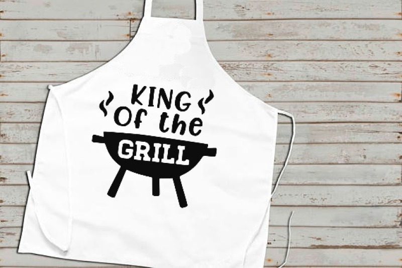 Download King Of The Grill Father S Day Svg Dxf Eps Png Cut File Cricut Silhouette By Kristin Amanda Designs Svg Cut Files Thehungryjpeg Com