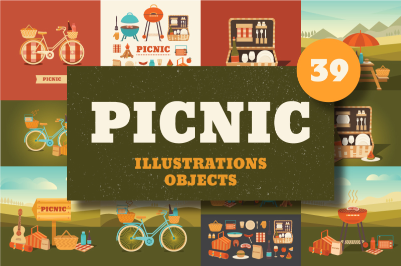 illustrations-picnic-and-bbq