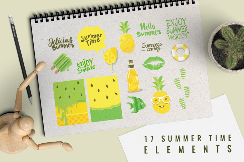 summer-time-graphic-collection