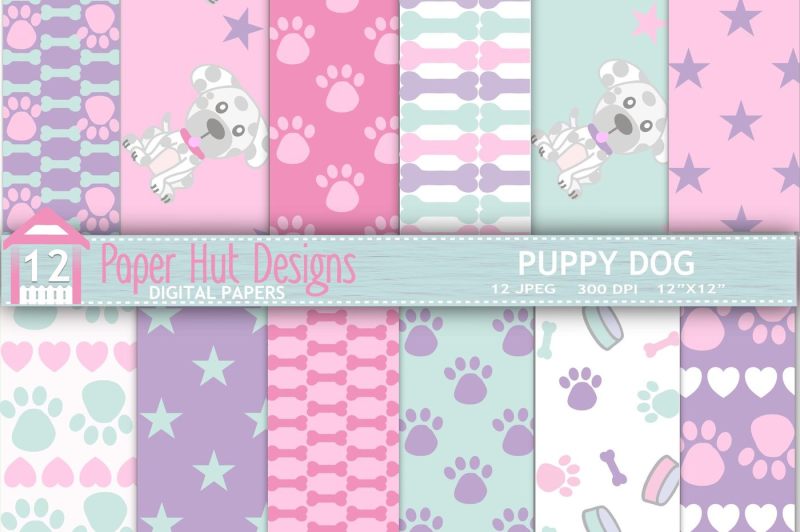 cute-puppy-dog-digital-papers