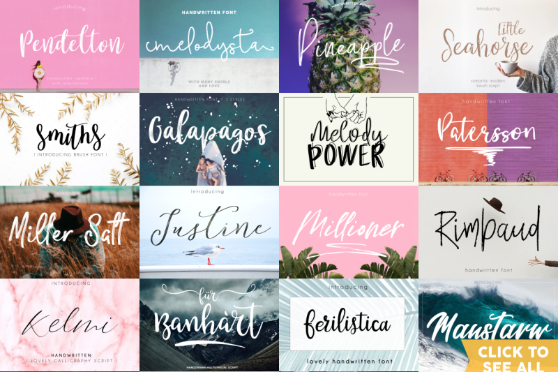 94 In 1 Font Bundle Sale 99 Off By Mellow Design Lab Thehungryjpeg Com