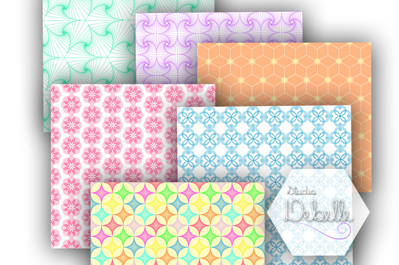 mathemagical-digital-papers-seamless-patterns
