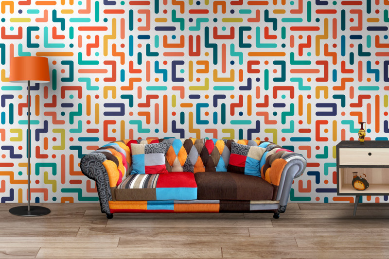 colorful-geometric-striped-patterns